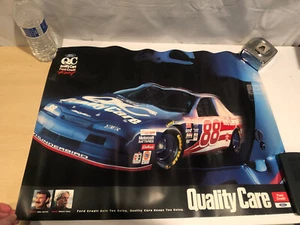 Quality Care Ford Credit Dale Jarrett #88 NASCAR 24" x 18" Poster #UPST - Picture 1 of 1