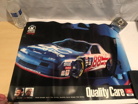 Quality Care Ford Credit Dale Jarrett #88 NASCAR 24" x 18" Poster #UPST Cover