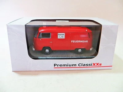 Premium ClassiXXs 11702 'VW T2b KASTENWAGEN FEUERWEHR FIRE VAN' 1:43. MIB/BOXED — 第 1/4 张图片
