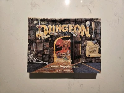 Cartas Miniaturas Metal The New Dungeon Ral Partha Dungeons & Dragons Incompletas Foto 1 de 4