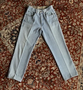 Pantalones de mezclilla para hombre Ermenegildo ZEGNA azul claro 30,5” cintura 29,5 entrepierna - Imagen 1 de 14