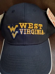 West Virginia Mountaineers BallCap mit blinkender Glasfaser 100% Baumwolle - Bild 1 von 6