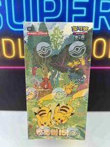 IN STOCK Pokémon TCG Chinese Collect 151C Gather Jumbo Booster Box Sealed - Picture 1 of 8