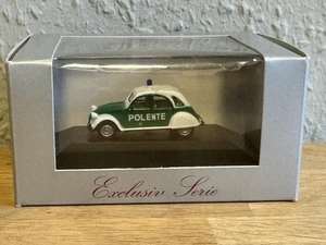 Herpa 183918 Sondermodell Exclusiv Citroen 2V "Polente" POLIZEI PC-Box OVP - Bild 1 von 1