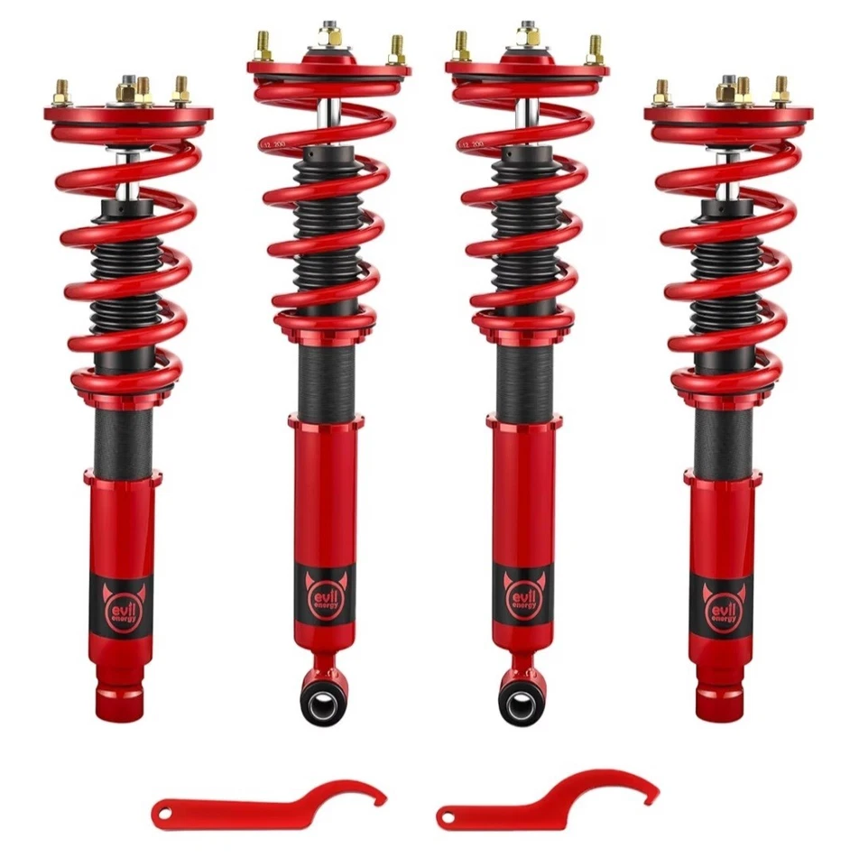 Kit de muelles ajustables puntales amortiguadores para Mitsubishi Eclipse (2G) 95-99 Foto 1 de 4