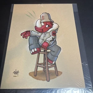 ORIGINAL Scribe D Ross Scribeswalk Super Rare Graffiti Art  Rumpus MIXED MEDIA - Picture 1 of 4