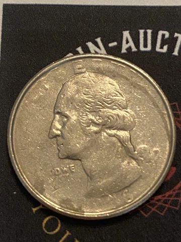 Year 6 - Washington Quarter Error Coin Item #05IG6% Cover