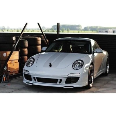 Calcomanía de capó personalizada doble Rally First para Porsche 911 2005-2011 Carrera 997 Foto 1 de 4