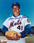 Réimpression photo dédicacée 8x10 signée Tom Terrific Seaver New York Mets