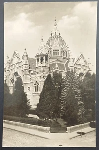 Postal antigua de la sinagoga SZEGED Hungría - Imagen 1 de 2