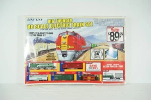 Juego de tren RTR Life-Like HO Big Thunder Burlington Northern listo para funcionar NUEVO C1 - Imagen 1 de 8