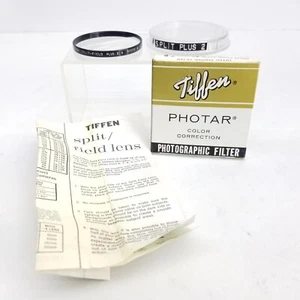 Lente de campo dividido Tiffen Photar + Filtro fotográfico de corrección de color serie 2 8  - Imagen 1 de 9