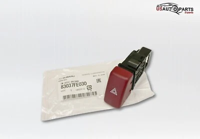 Interruptor de lámpara de luz de peligro rojo limitado genuino Subaru para WRX STi NUEVO 2007 Foto 1 de 4