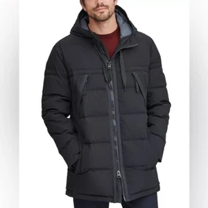 Marc New York Men's F18 Holden Parka Jacket Size Large Black NWT - Picture 1 of 15