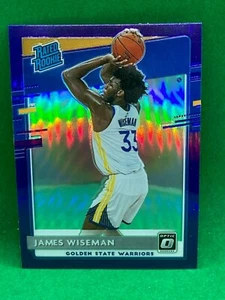 James Wiseman 2020-21 Optic NOVATO PÚRPURA PRIZM NBA Card Warriors - Imagen 1 de 1