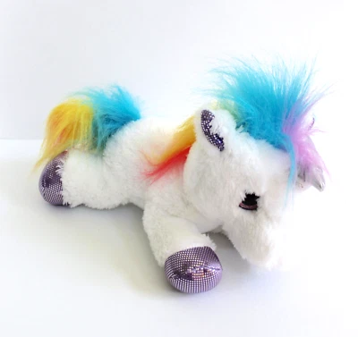 Sparkle Tales by Aurora Rainbow Unicorn Stuffed Animal Plush 12" - Image 1 of 3