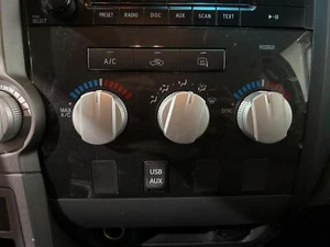2010-13 Toyota Tundra Dual Zone Manual Temperature Control Panel HAC 840100CC80 - Picture 1 of 4