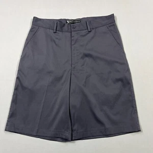 Pebble Beach Lightweight Stretch Casual Blue Chino Golf Shorts Mens W32" - Picture 1 of 8