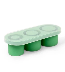 Ice Cube Tray for Tumbler Cup 30Oz-40Oz, 3 Pcs Silicone Cylinder Ice Mold with L - Picture 1 of 5
