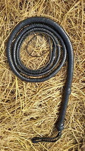 12 Feet Indiana Jones Bullwhip 12 Plait Top Grain Cowhide Leather Custom Whip - Picture 1 of 4