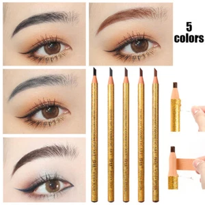 Waterproof Eyebrow Pencil Eye Brow Eyeliner Pen Brow Tint Makeup Long-Lasting  ~ - Picture 1 of 16