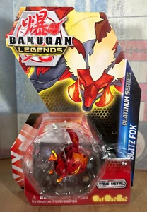 Bakugan Legends BLITZ FOX Platinum Series Metal Spin Master NUOVO 2022 - Foto 1 di 4