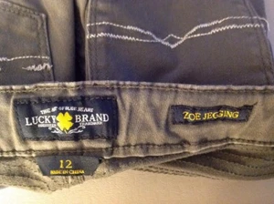 Kid's Gray 12 Lucky Brand Jeans - Picture 1 of 12