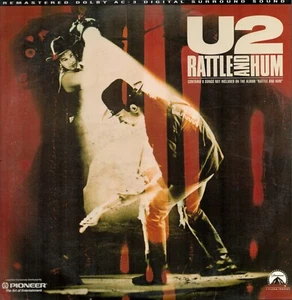 U2: Rattle & Hum (1988) Laserdisc rare oop - Picture 1 of 2