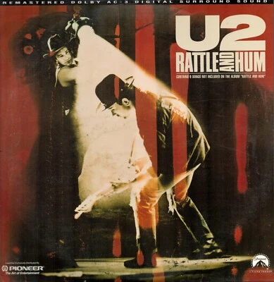 U2: Rattle & Hum (1988) Laserdisc rare oop - Image 1 of 2