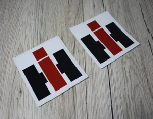 IHC Aufkleber 2x Logo Emblem Sticker Label - Bild 1 von 1
