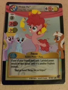 My Little pony Collectible Card Game - Pinkie Pie, One Filly Party - #142 UR - Picture 1 of 14