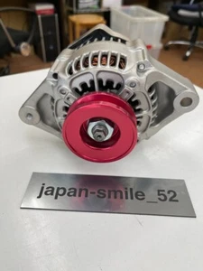 for Suzuki Cappuccino EA11R Power Up Alternator 65A Red Pulley F6A Engine keicar - Picture 1 of 7