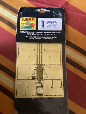 ABER Model Fotoincisione - 35A22-Side Skirts For Sturmgeschutz III Aus.G - 1:35 - Immagine 1 di 4