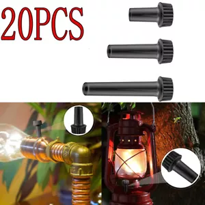 20pcs Black Knob For On/Off Turn Switch Knob Light Lamp Socket Replacement - Picture 1 of 15