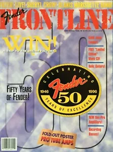 Fender Frontline Magazine Winter 1996 50 Years Of Excellence 1946-1996 NEW! - Foto 1 di 1