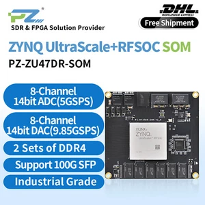 Puzhi PZ-ZU47DR-SOM XCZU47DR SoM con AMD Zynq™ US+ RFSoC 100G SFP 16 GB DDR4 - Foto 1 di 13