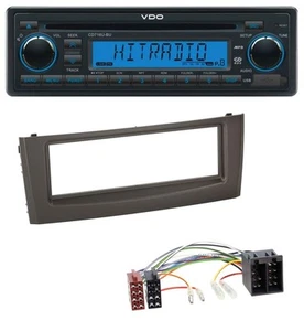 VDO AUX MP3 1DIN CD USB Autoradio für Fiat Grande Punto Punto ab 05 schwarz - Bild 1 von 5