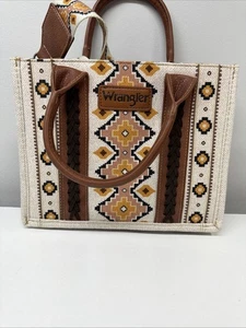 Bolso de Mano Wrangler Azteca, Cartera de Hombro Boho y Bolso de Mano Occidental - Imagen 1 de 5