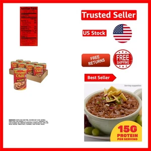 Aroma-Pack 15 Unzen Rinder Chili ohne Bohnen - Perfekt 8er Pack für vielseitiges Kochen - Bild 1 von 10
