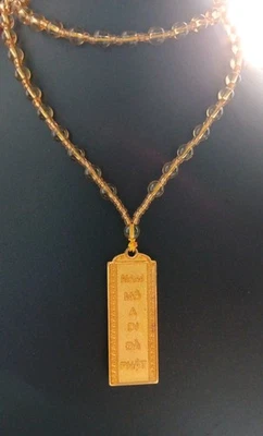 Colgante Buda Talismán Protección, Cuentas Citrino Doble Cara Foto 1 de 4