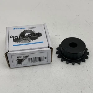 Tsubaki H35B17 1/2SBHT Stock Bore #35 Roller Chain Sprocket 1/2" Bore, 17 Teeth - Picture 1 of 10