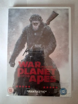 War for the Planet of the Apes (DVD, 2017)- Andy Serkis- Special Features- New - Image 1 of 4