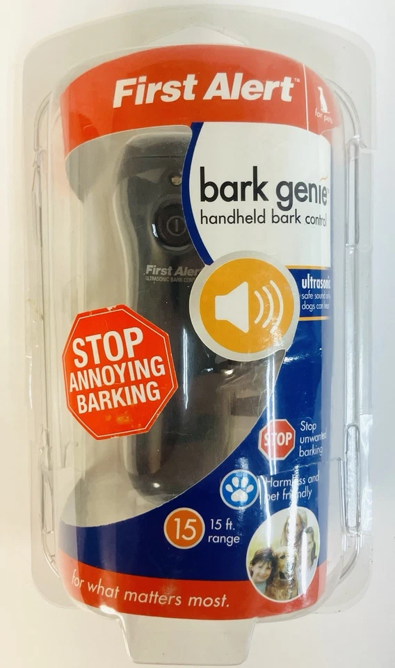 First Alert Bark Genie Handheld for Pet Animal Dog Bark Control Device - NEW! - Image 1 of 3