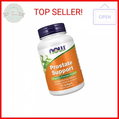 Suplementos NOW Foods, soporte para próstata, soporte para próstata, con sierra estandarizada Foto 1 de 2