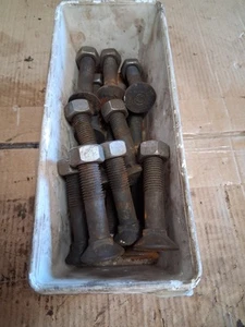 12 Stück Pflugschrauben Vierkant M 16x80 - Bild 1 von 3