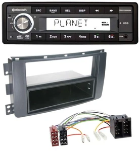 Continental USB 1DIN AUX DAB MP3 Autoradio für Smart ForFour 454 ForTwo 451 ISO - Bild 1 von 9
