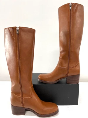 MARC FISHER Kizzia Light Brown Riding Boots Women Size 7.5M (New w/o Box) - Image 1 of 4