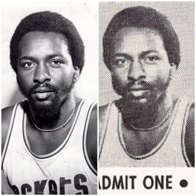 1980 'Type 1' * Moses Malone Original Photo 1982 Blazers Ticket Match NBA RARE - Image 1 of 4