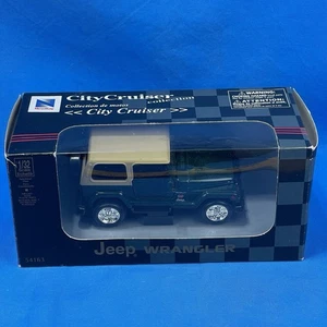 NewRay City Cruiser Jeep Wrangler Green Sahara Diecast #54163 1/32 - New In Box - Picture 1 of 15