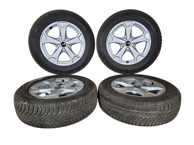 Original Audi Q3 Winter Felgen 215 65 17 Zoll Continental Bridgestone lesen! - Bild 1 von 4